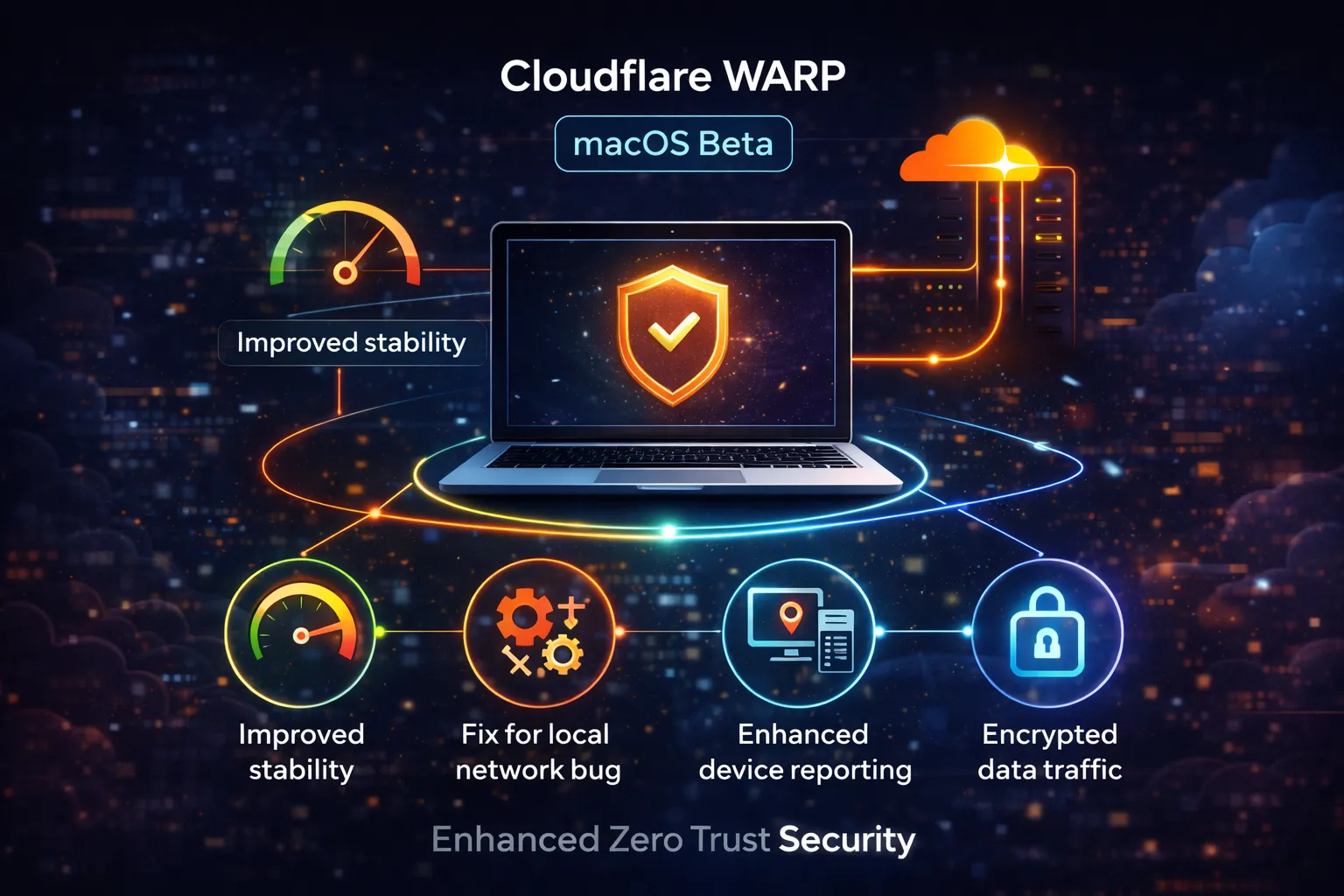 Cloudflare WARP macOS Beta: Cải tiến mới cho hệ thống Zero Trust của doanh nghiệp